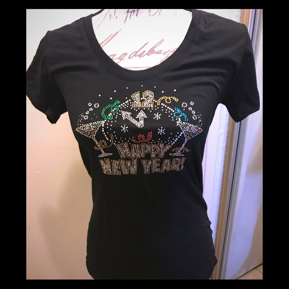 Happy new year shirt size large